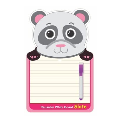 White Reusable Slate – Panda