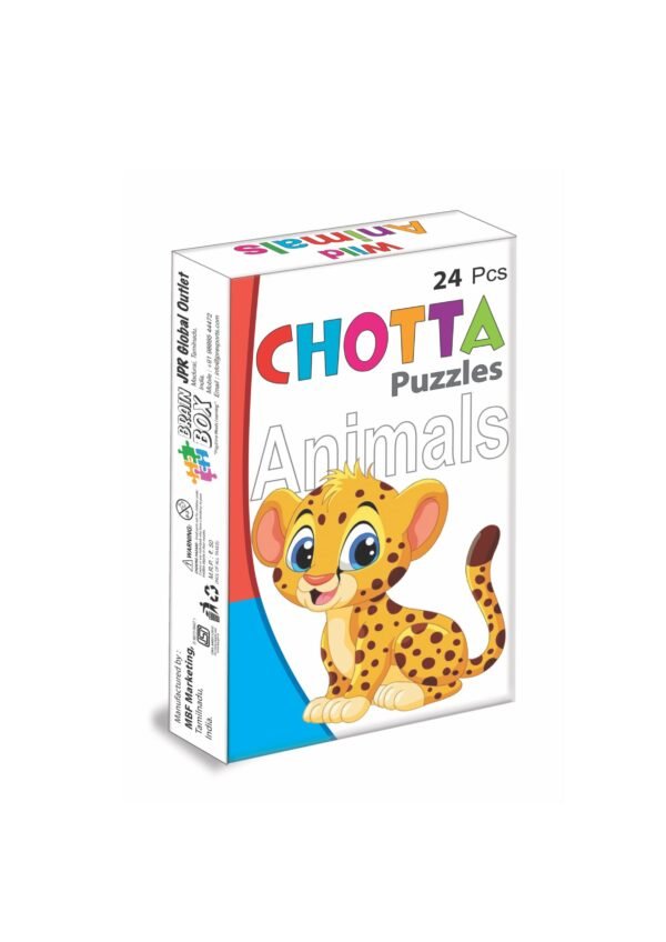 Chotta Puzzles - Wild Animals